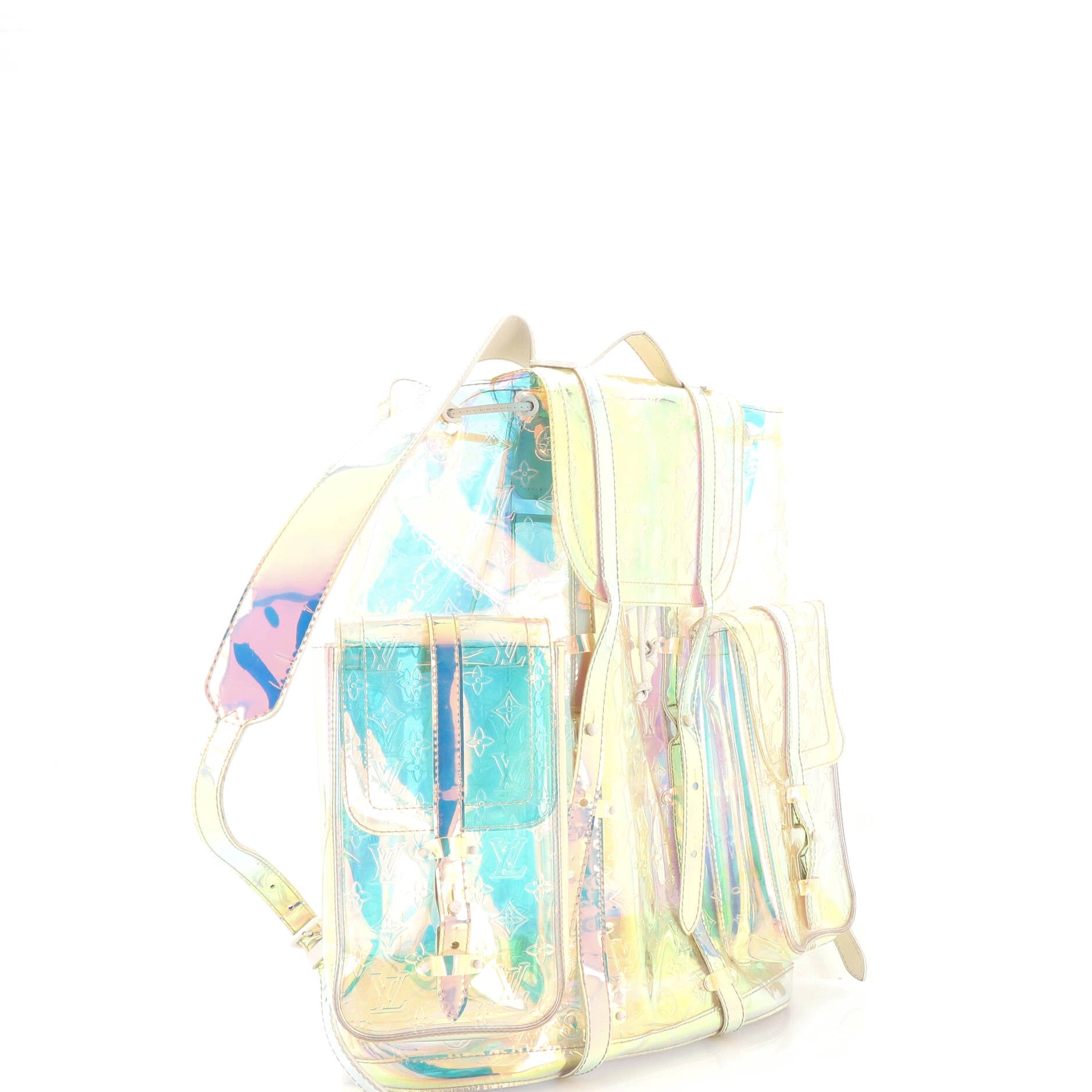 Christopher Backpack Limited Edition Monogram Prism PVC GM