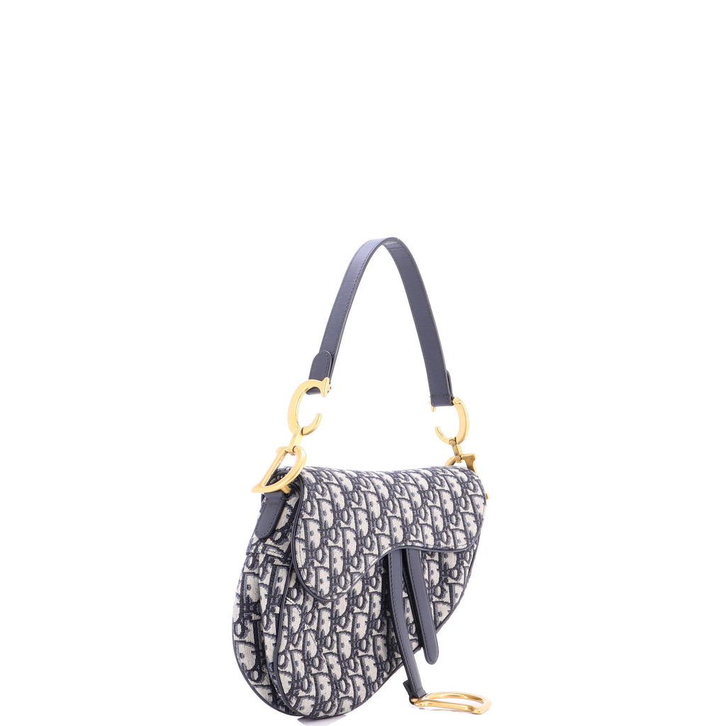 Saddle Handbag Oblique Canvas Medium