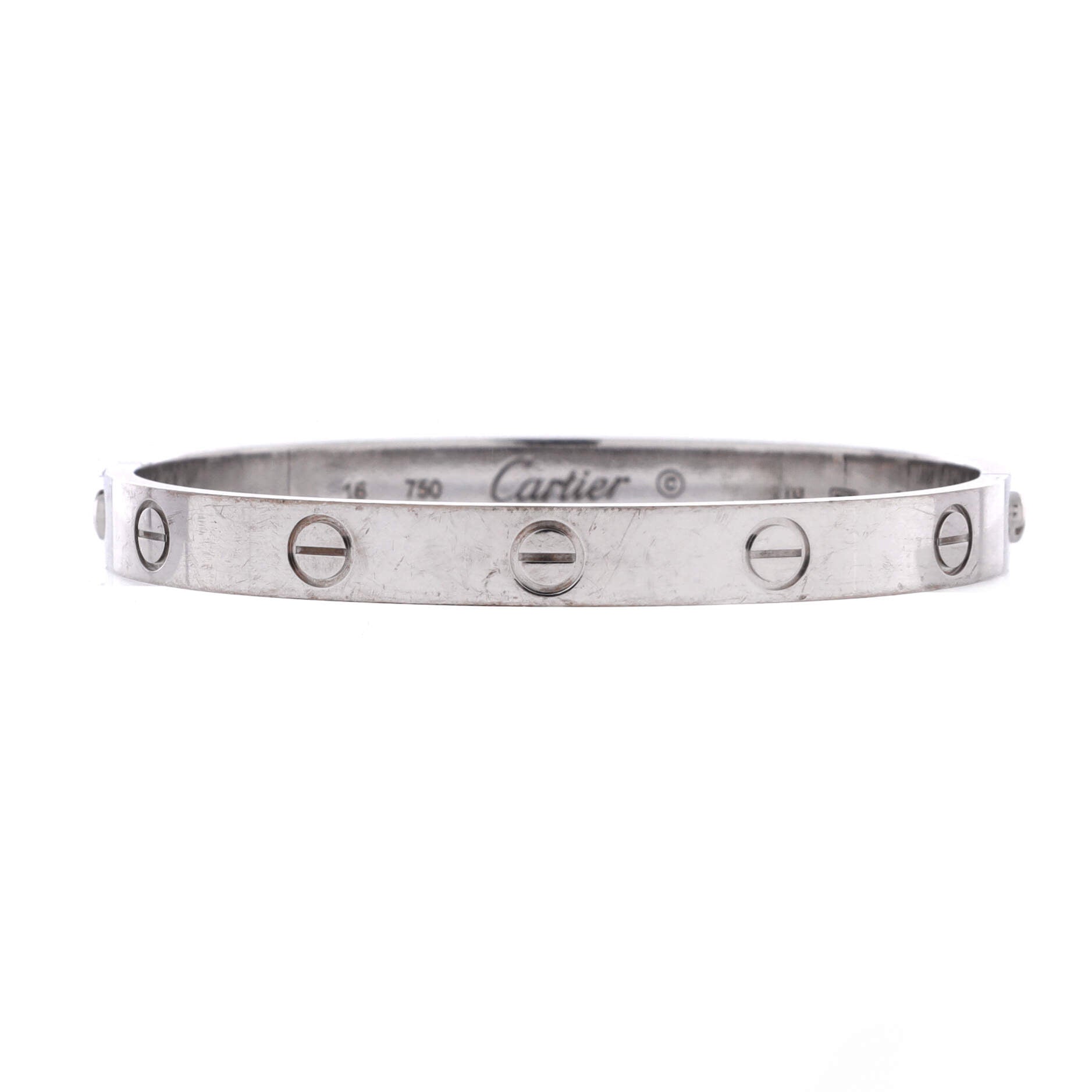 Love Bracelet 18K White Gold