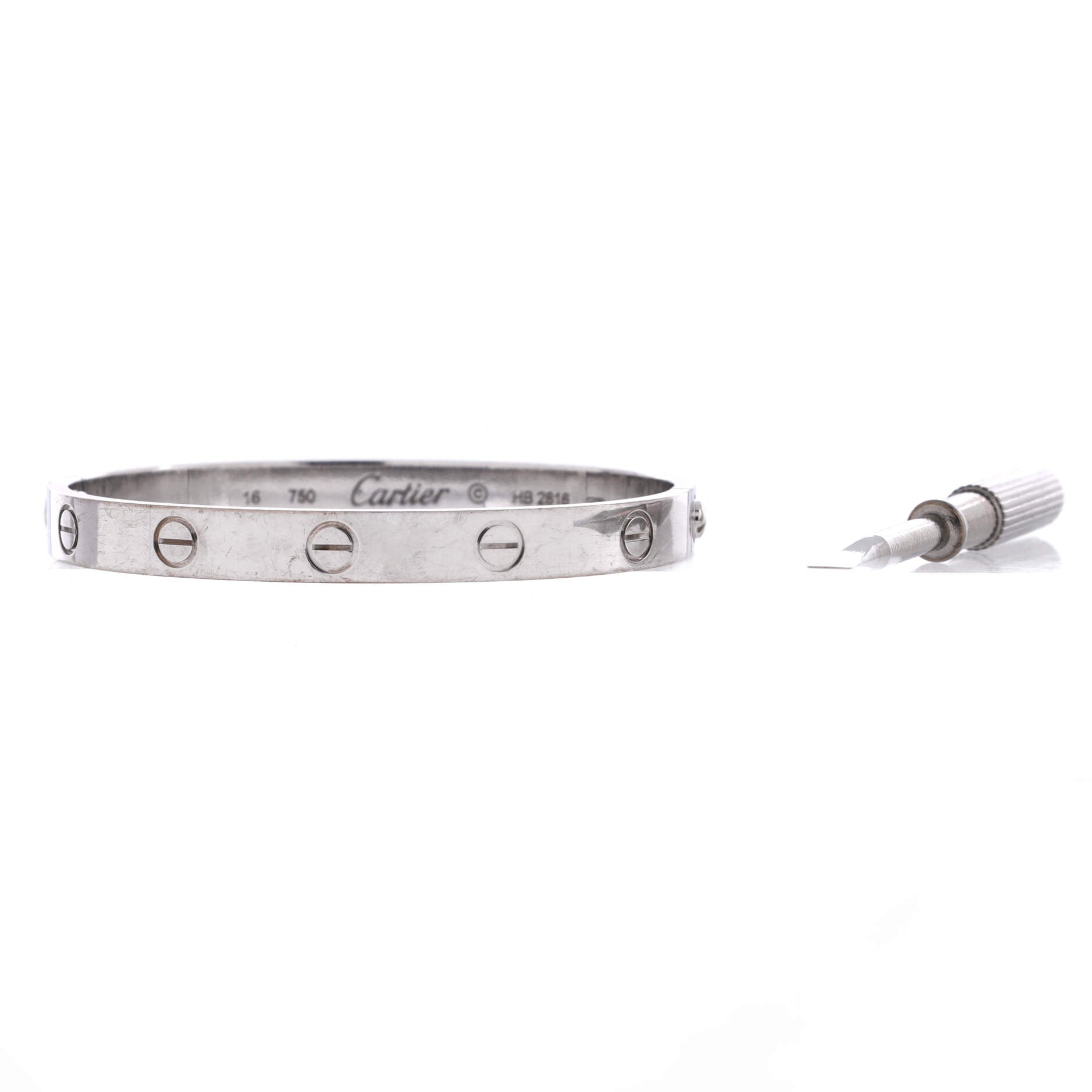 Love Bracelet 18K White Gold