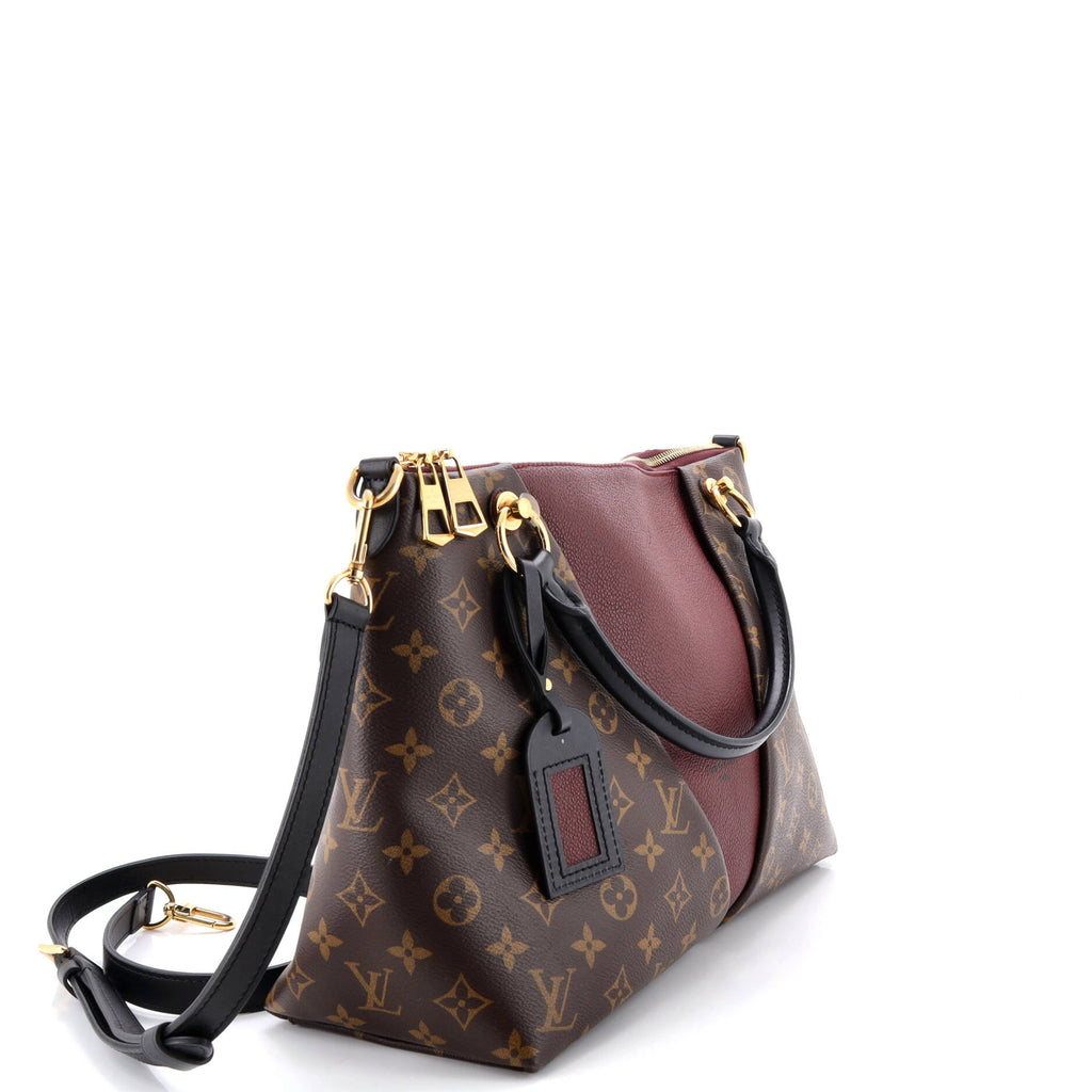V Tote Monogram Canvas and Leather MM