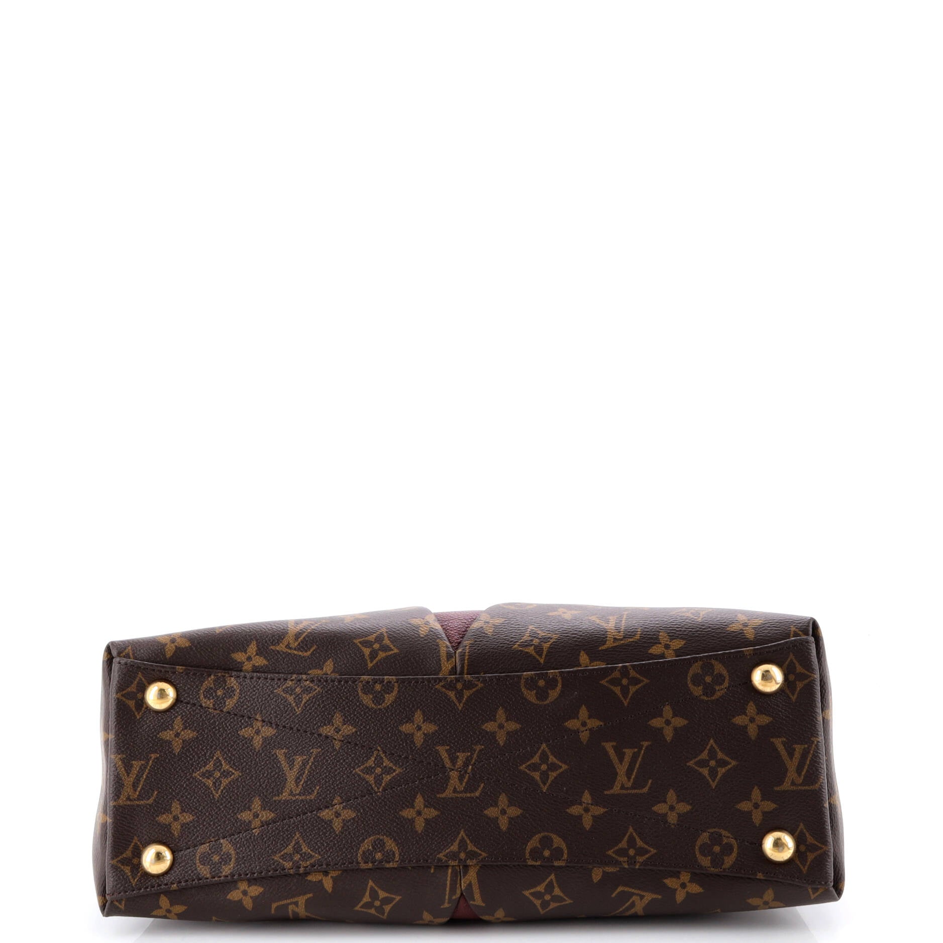 V Tote Monogram Canvas and Leather MM