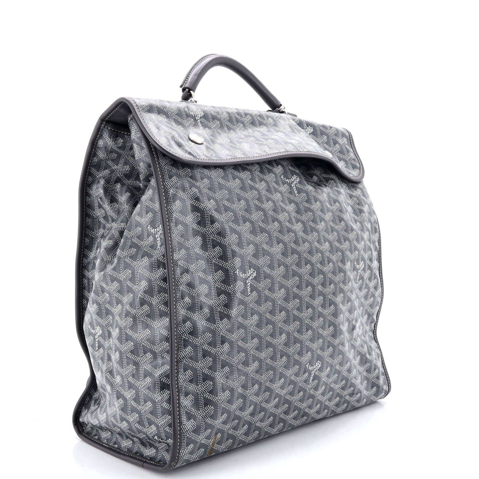 Saint Leger Briefcase Backpack Coated Canvas