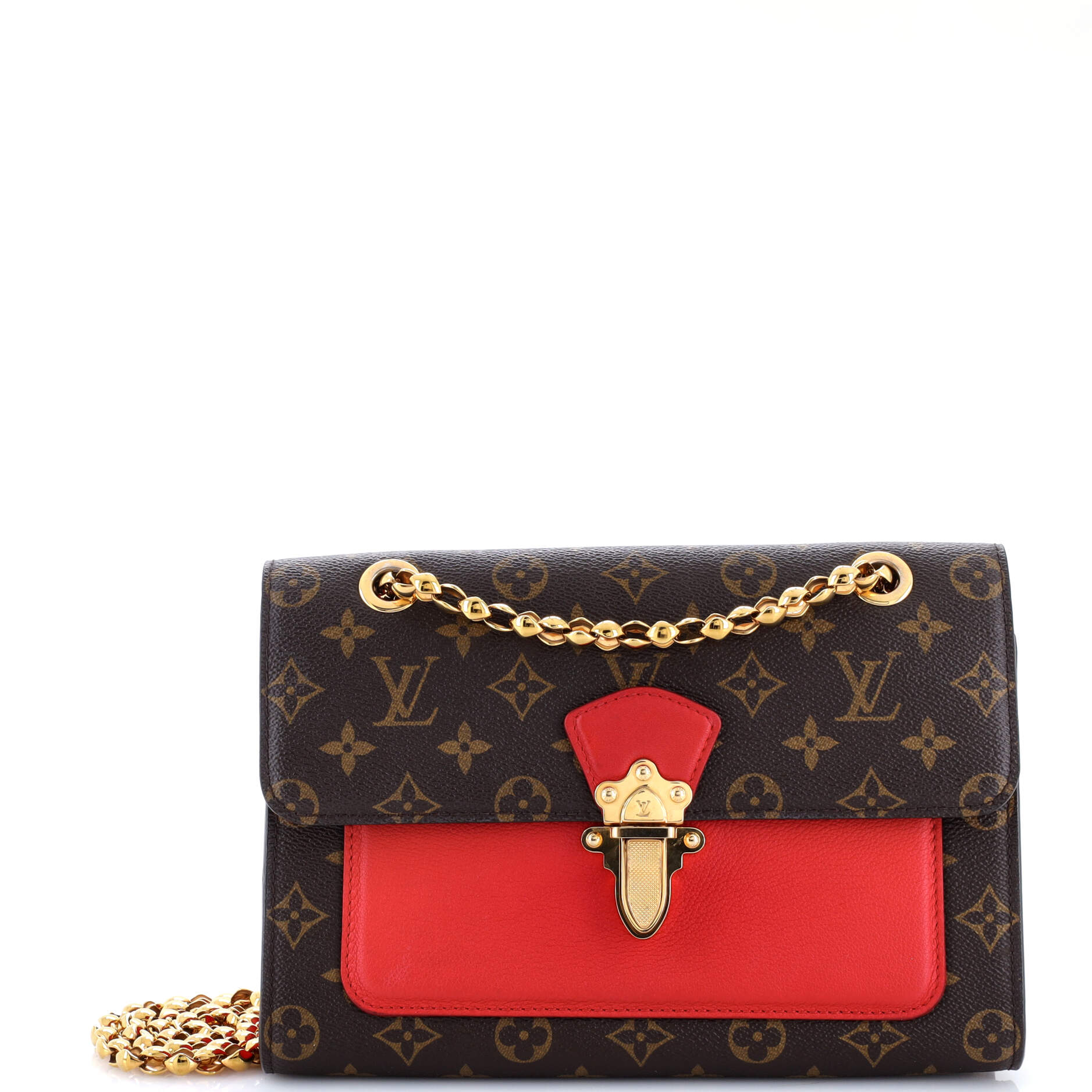 Victoire Handbag Monogram Canvas and Leather