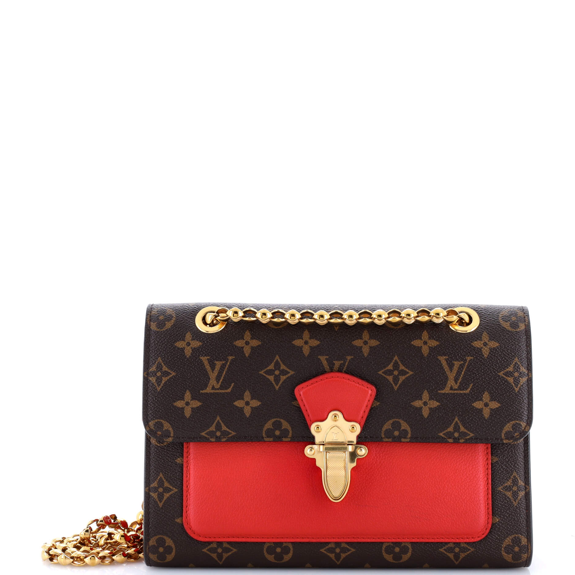 Victoire Handbag Monogram Canvas and Leather