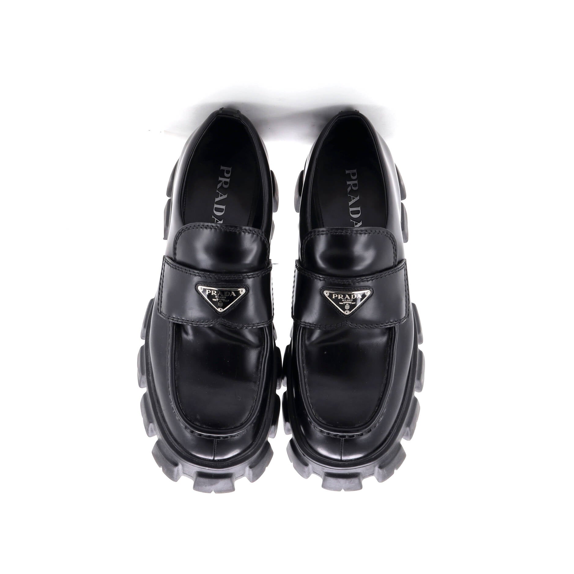 Men's Monolith Loafers Leather