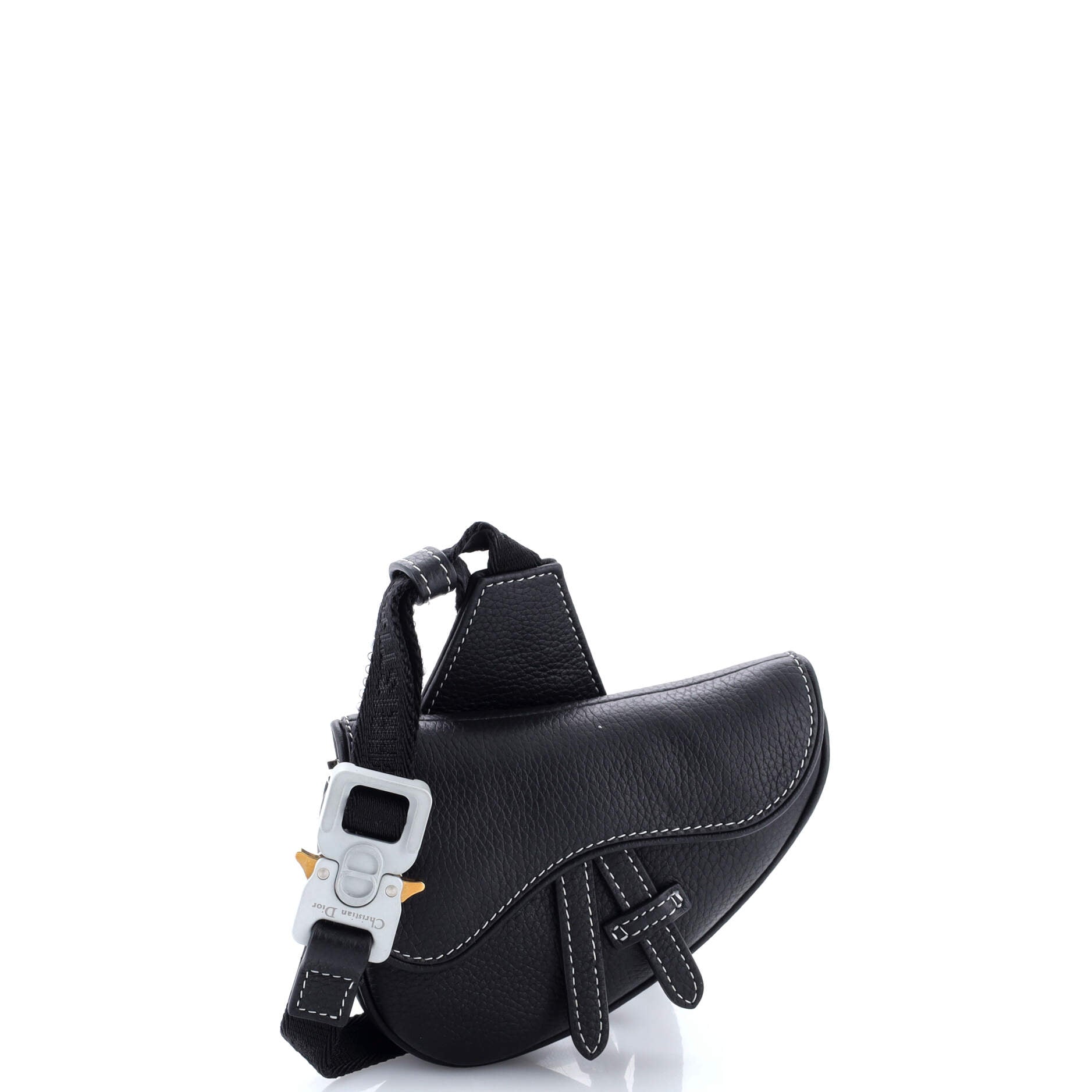 Saddle Crossbody Bag Leather Nano