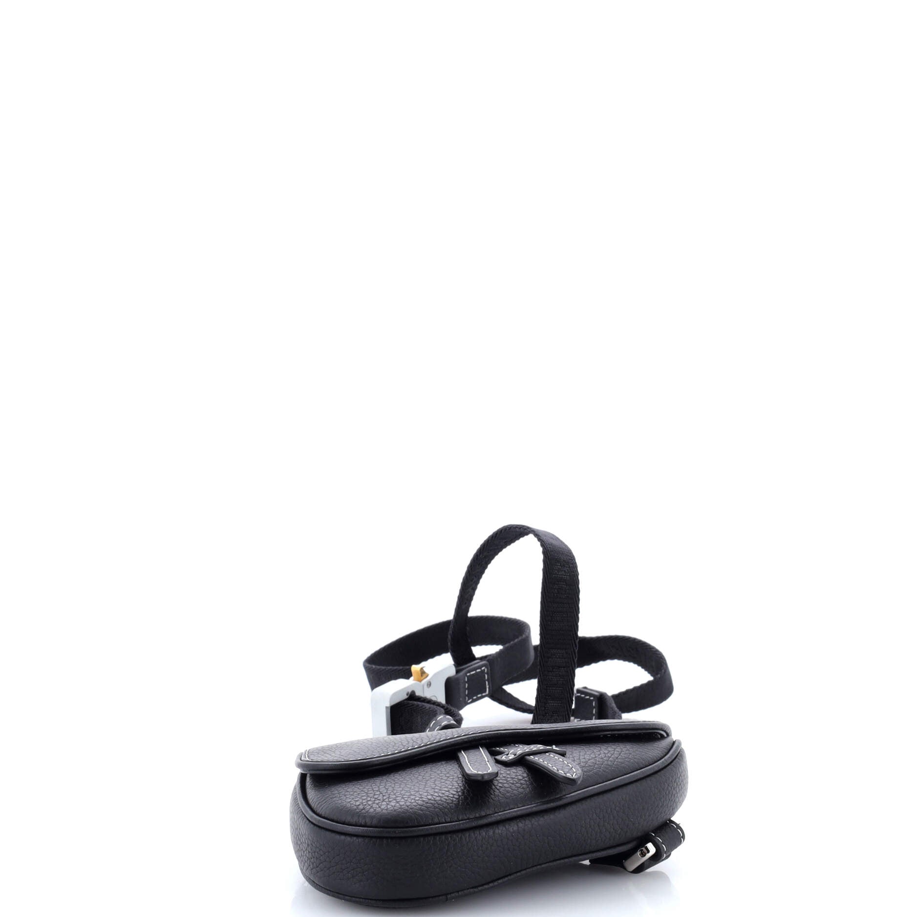 Saddle Crossbody Bag Leather Nano