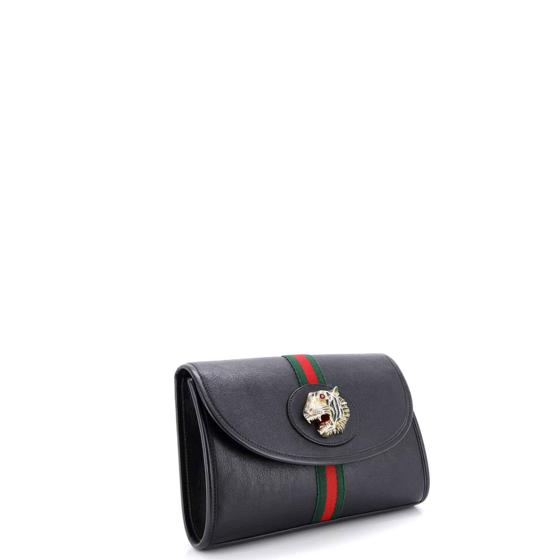 Rajah Web Chain Shoulder Bag Leather Small