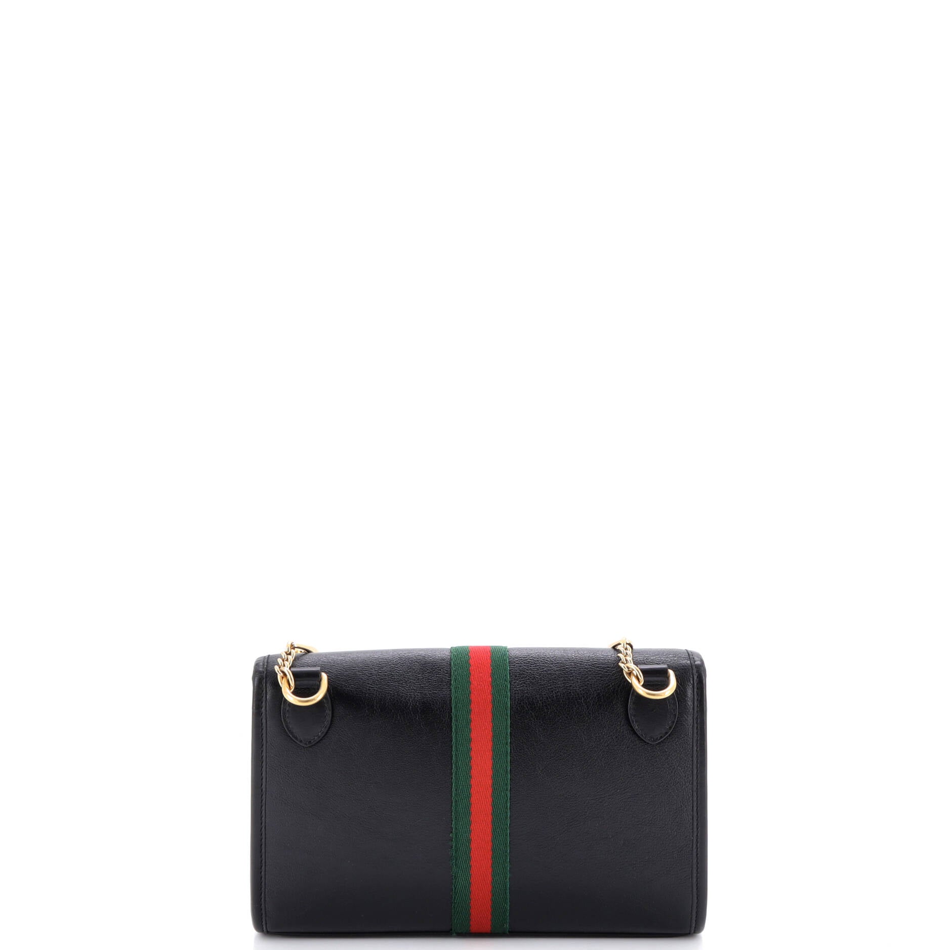 Rajah Web Chain Shoulder Bag Leather Small