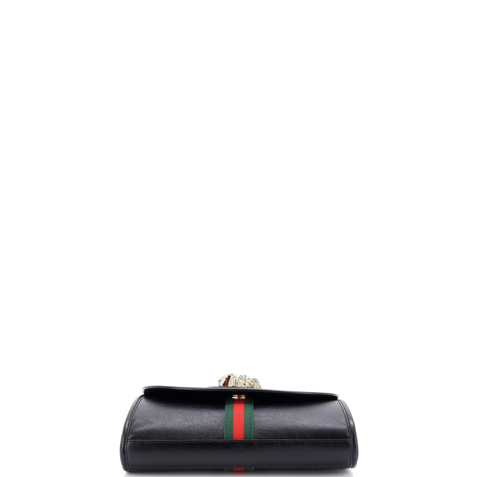 Rajah Web Chain Shoulder Bag Leather Small