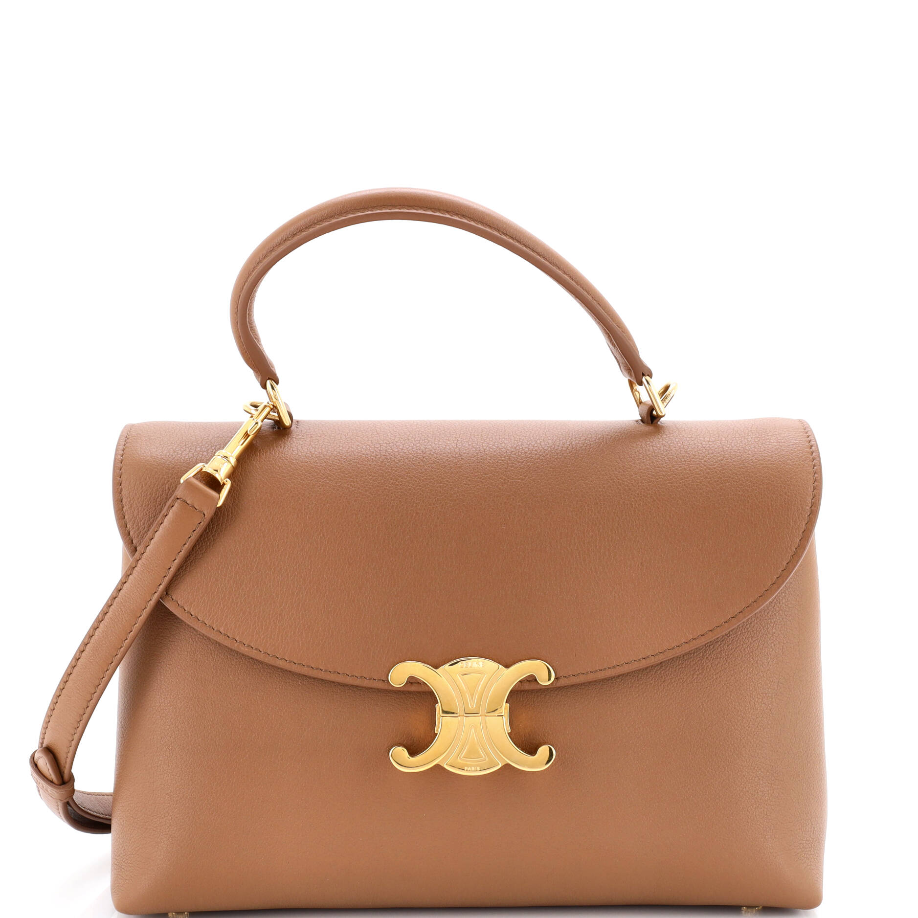 Nino Top Handle Bag Leather Medium