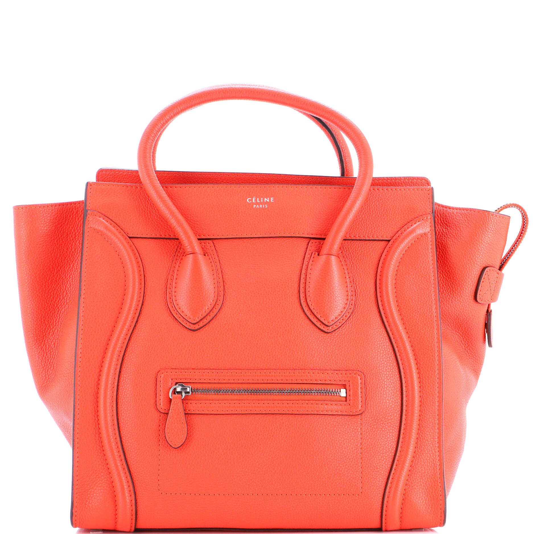 Luggage Bag Grainy Leather Mini