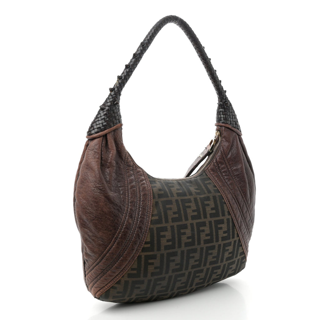 Zucca Nappa Nuvolata Vitello Tortuga Large Spy Hobo