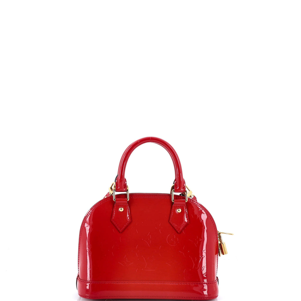 Alma Handbag Monogram Vernis BB