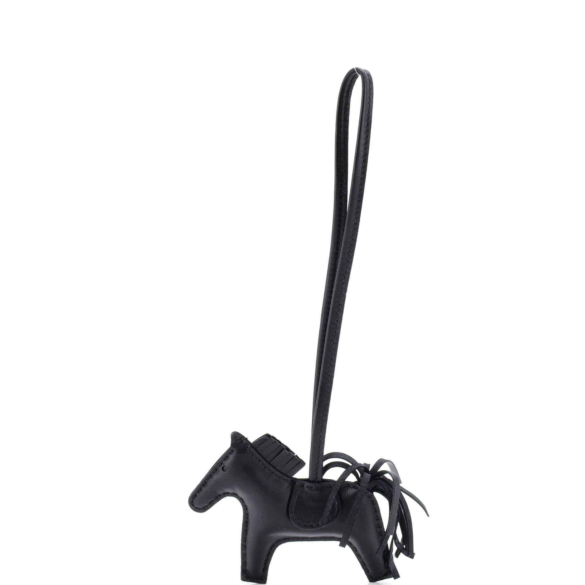 So Black GriGri Rodeo Bag Charm Leather PM