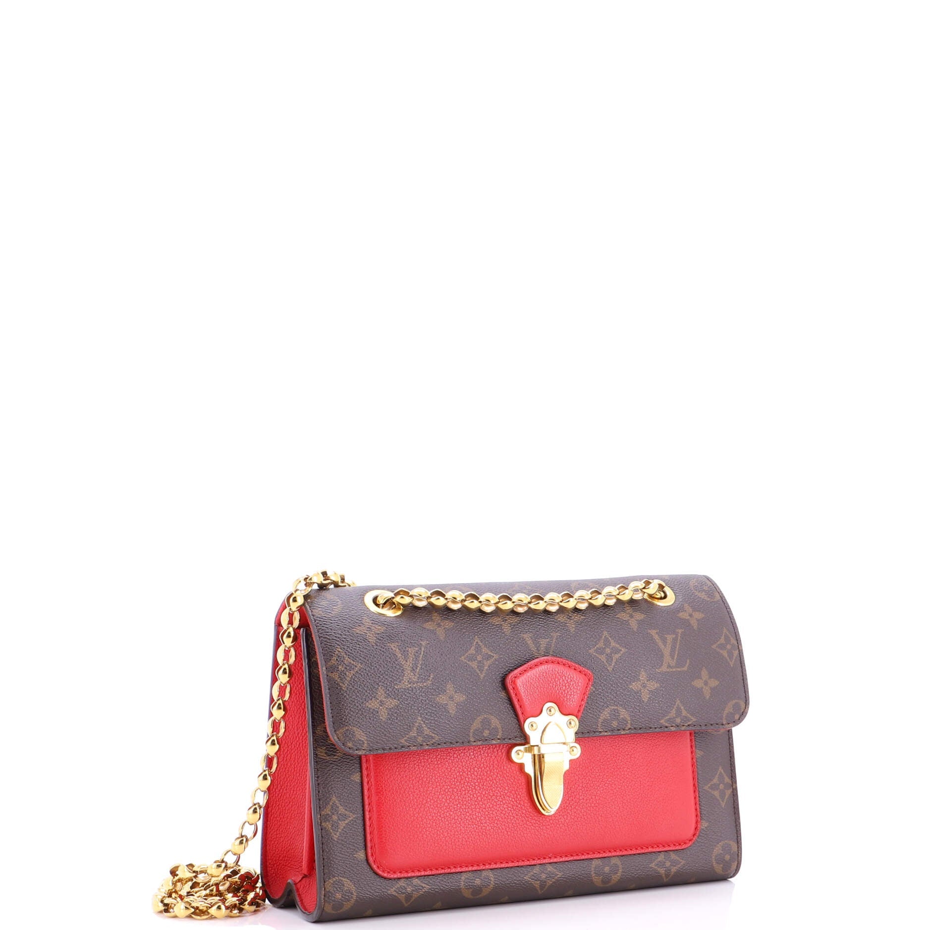 Victoire Handbag Monogram Canvas and Leather