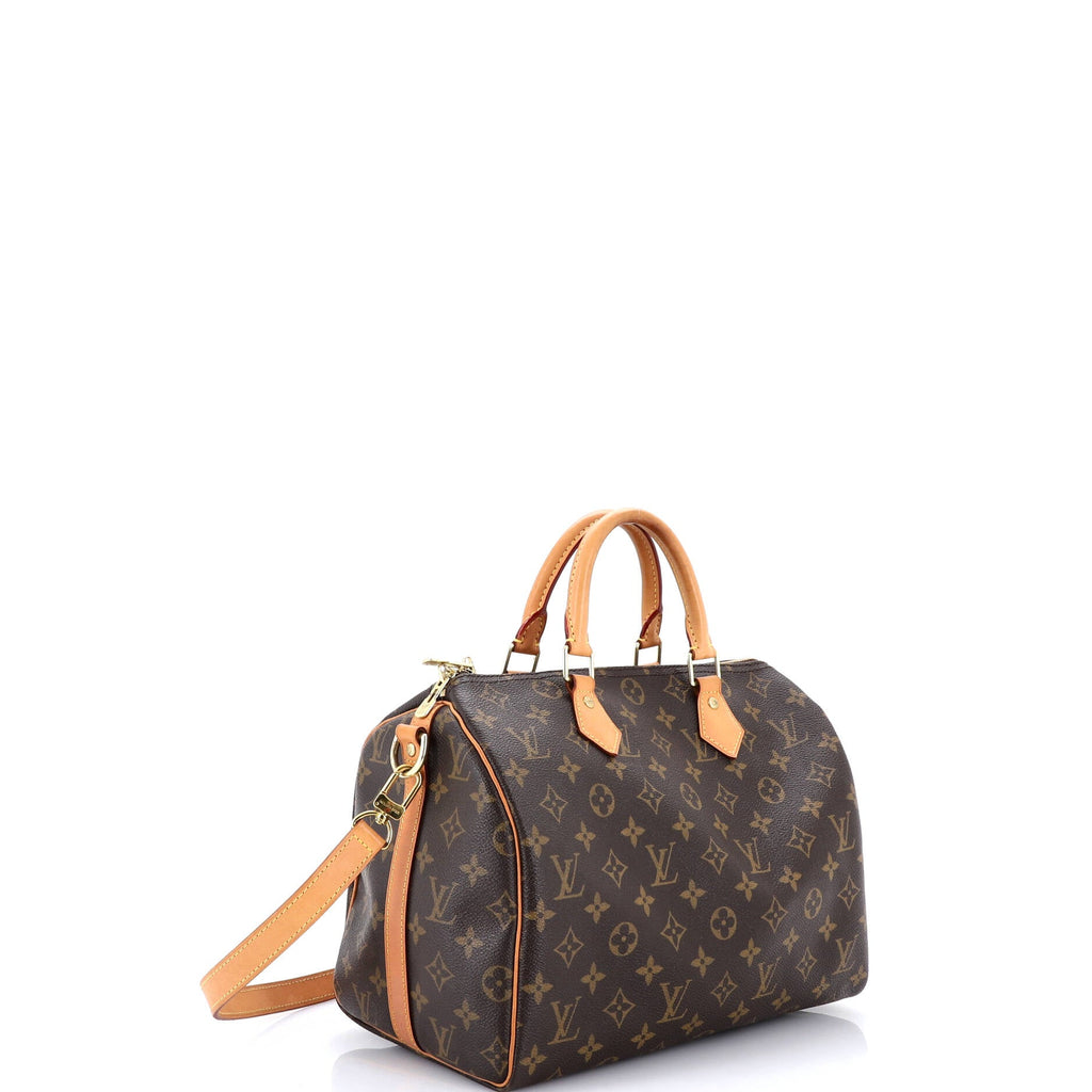 Speedy Bandouliere Bag Monogram Canvas 30