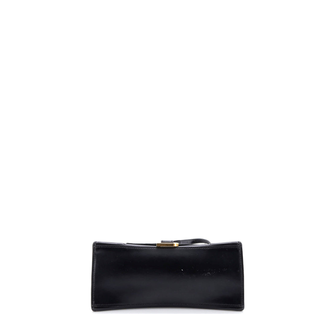 Hourglass Top Handle Bag Leather Small
