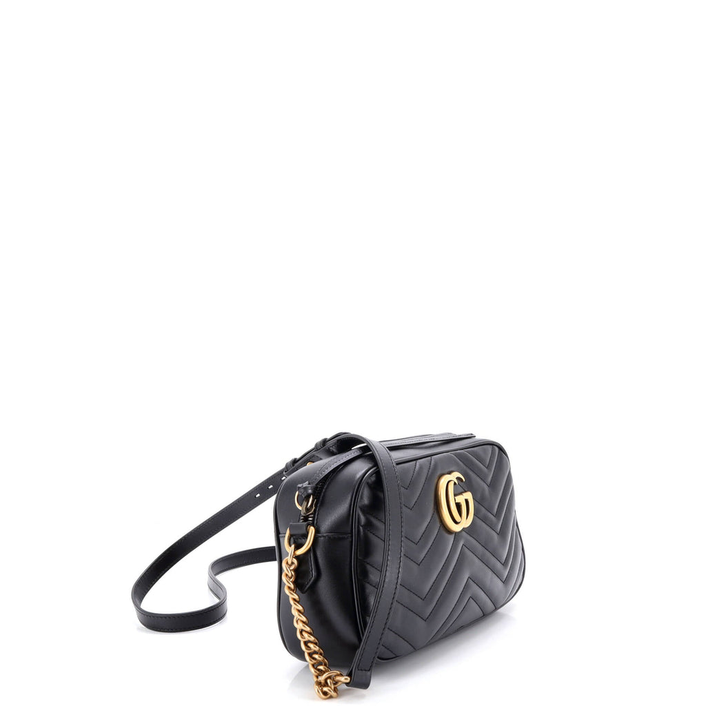 GG Marmont Shoulder Bag Matelasse Leather Small