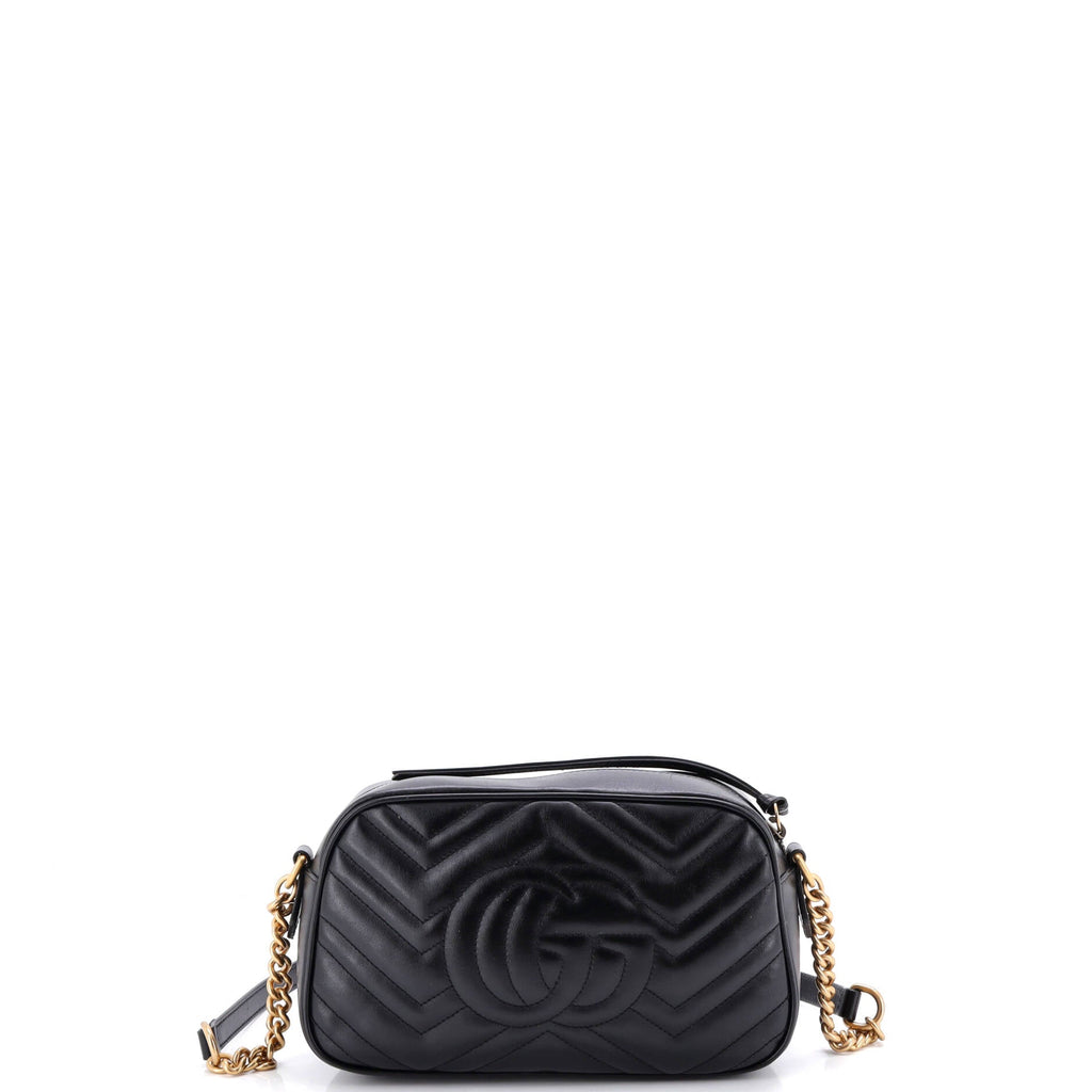 GG Marmont Shoulder Bag Matelasse Leather Small