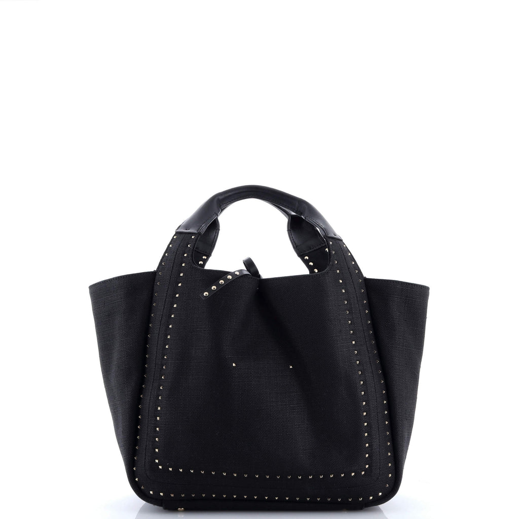Atelier 01 Tote Studded Canvas Medium