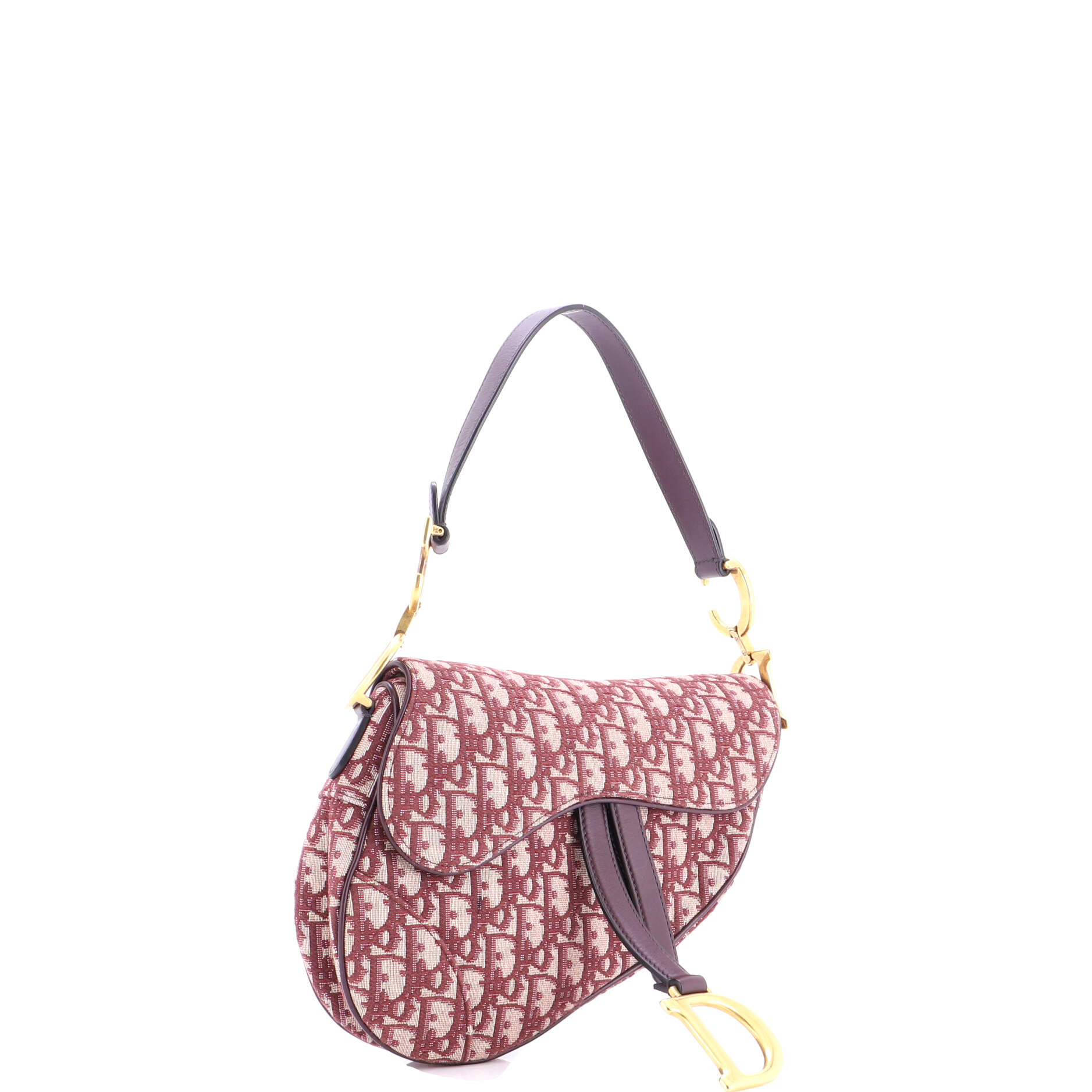 Saddle Handbag Oblique Canvas Medium