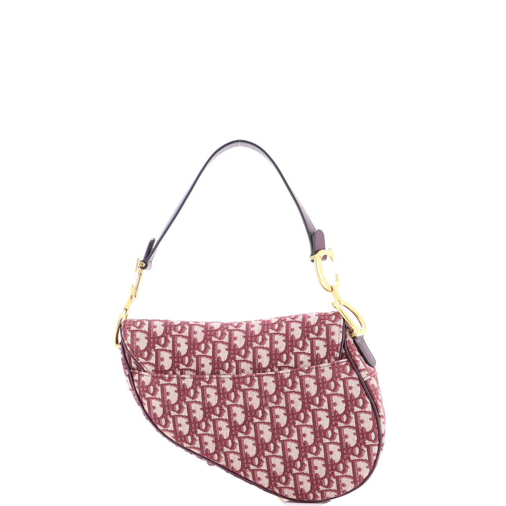 Saddle Handbag Oblique Canvas Medium