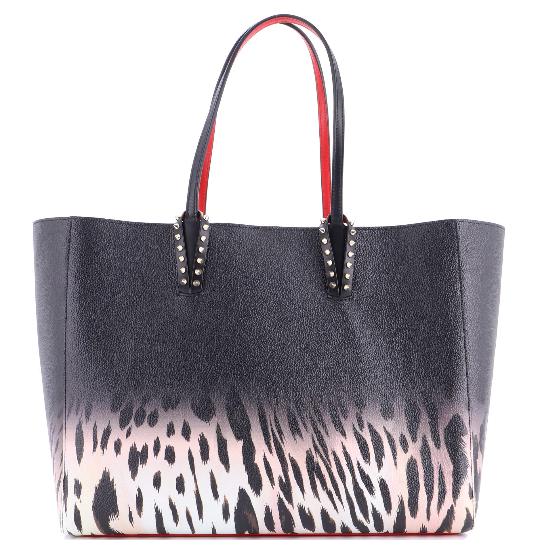 Cabata East West Tote Printed Leather Large