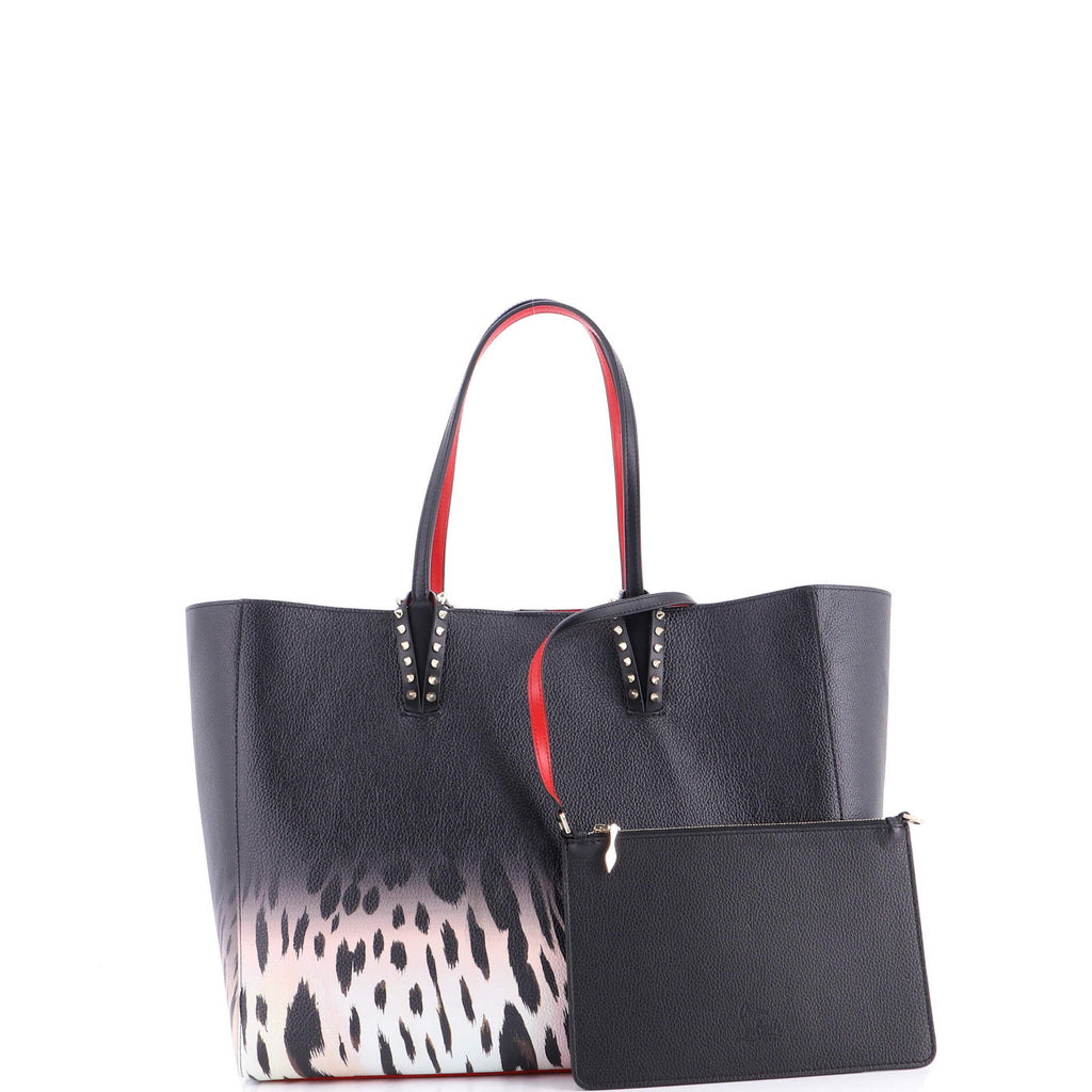 Cabata East West Tote Printed Leather Large