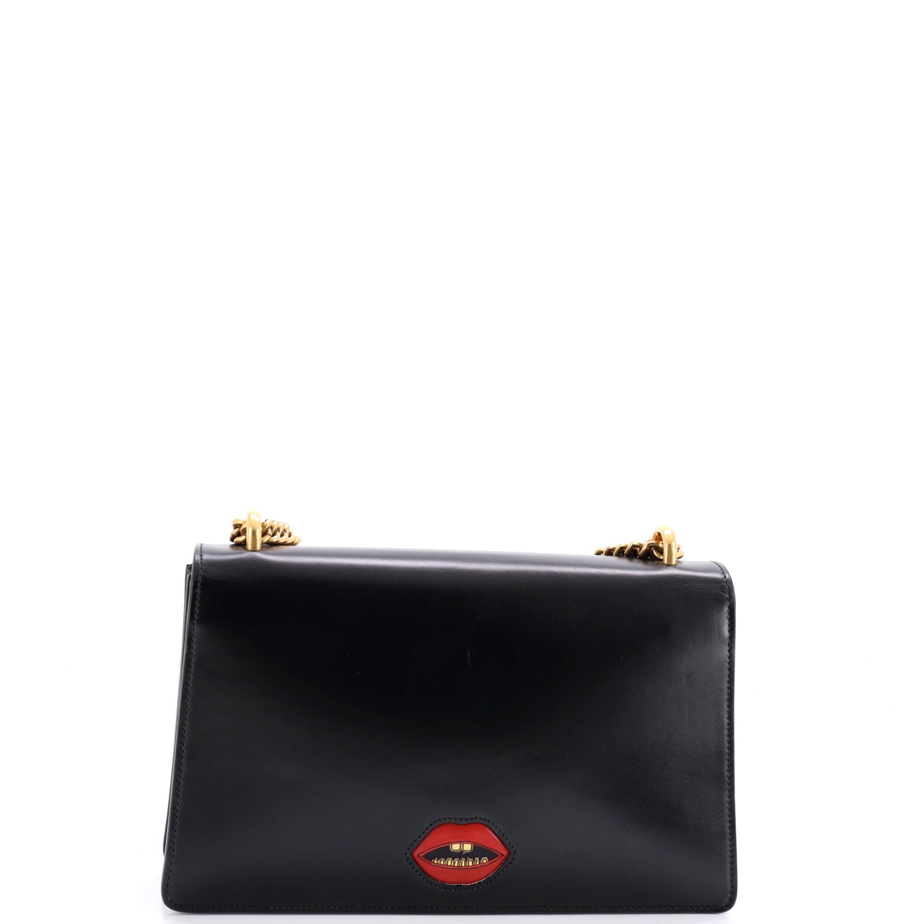 Marmont Chain Shoulder Bag Patchwork Leather Medium