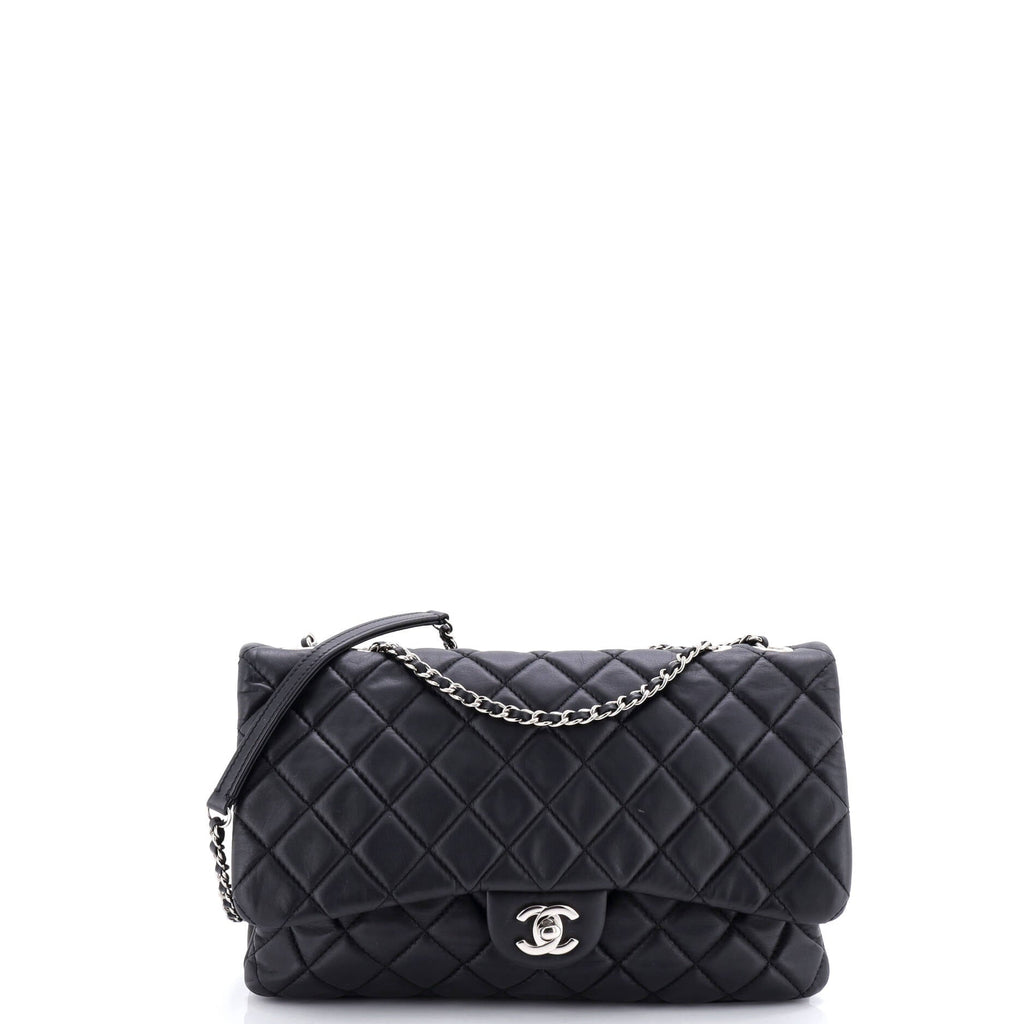 3 Flap Bag NM Quilted Lambskin Jumbo