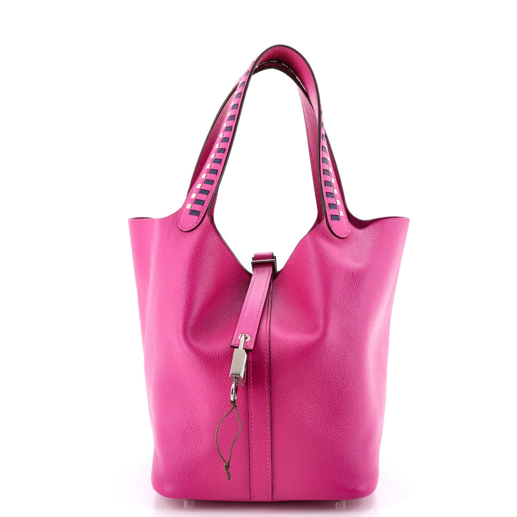 Picotin Lock Bag Tressage Epsom MM