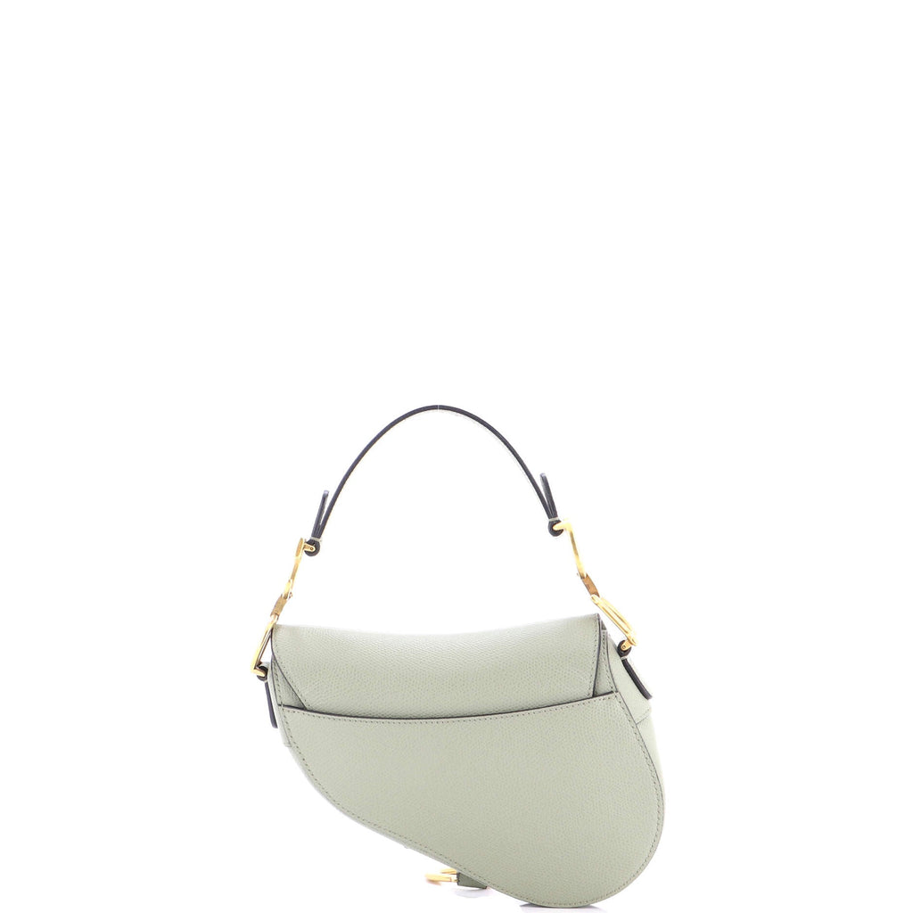 Saddle Handbag Leather Mini