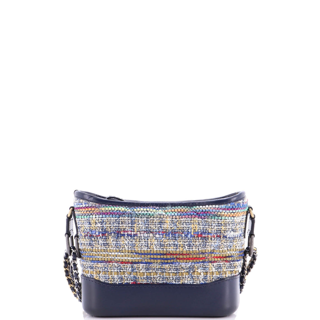 Gabrielle Hobo Quilted Tweed and Calfskin Small