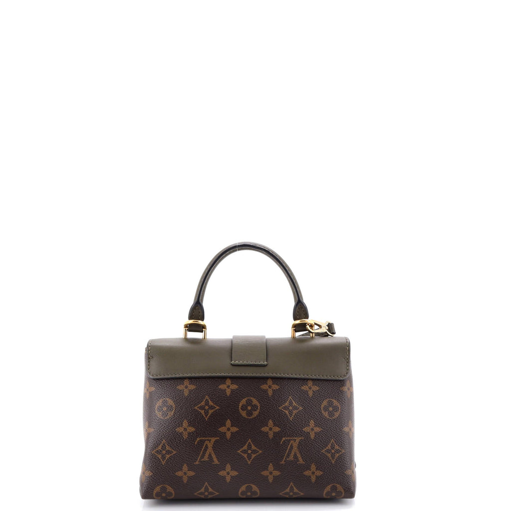 Locky Handbag Monogram Canvas with Leather BB