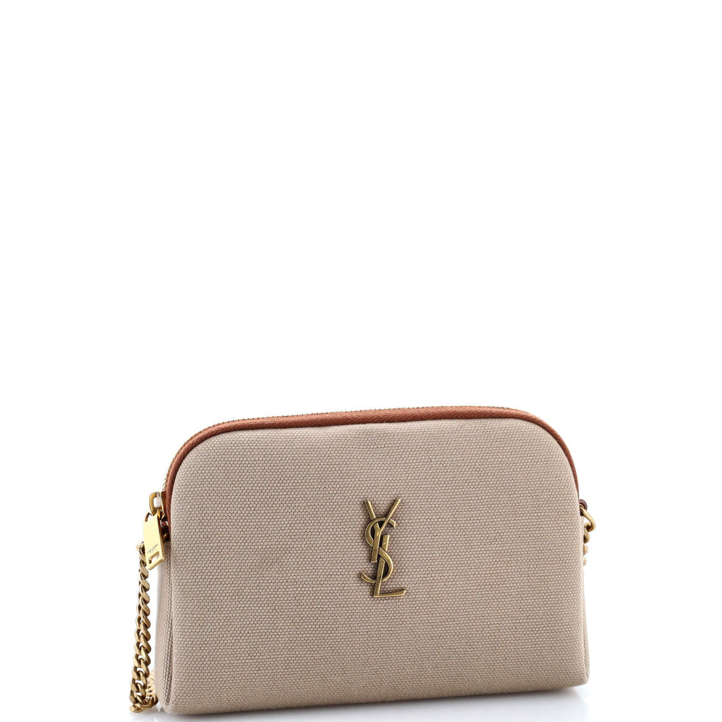 Gaby Zipped Pouch Crossbody Canvas
