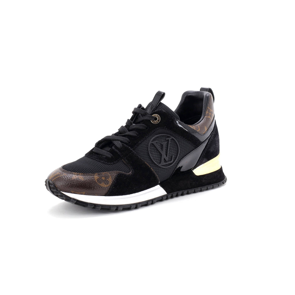 Women's Run Away Sneakers Mesh with Monogram Canvas and Suede