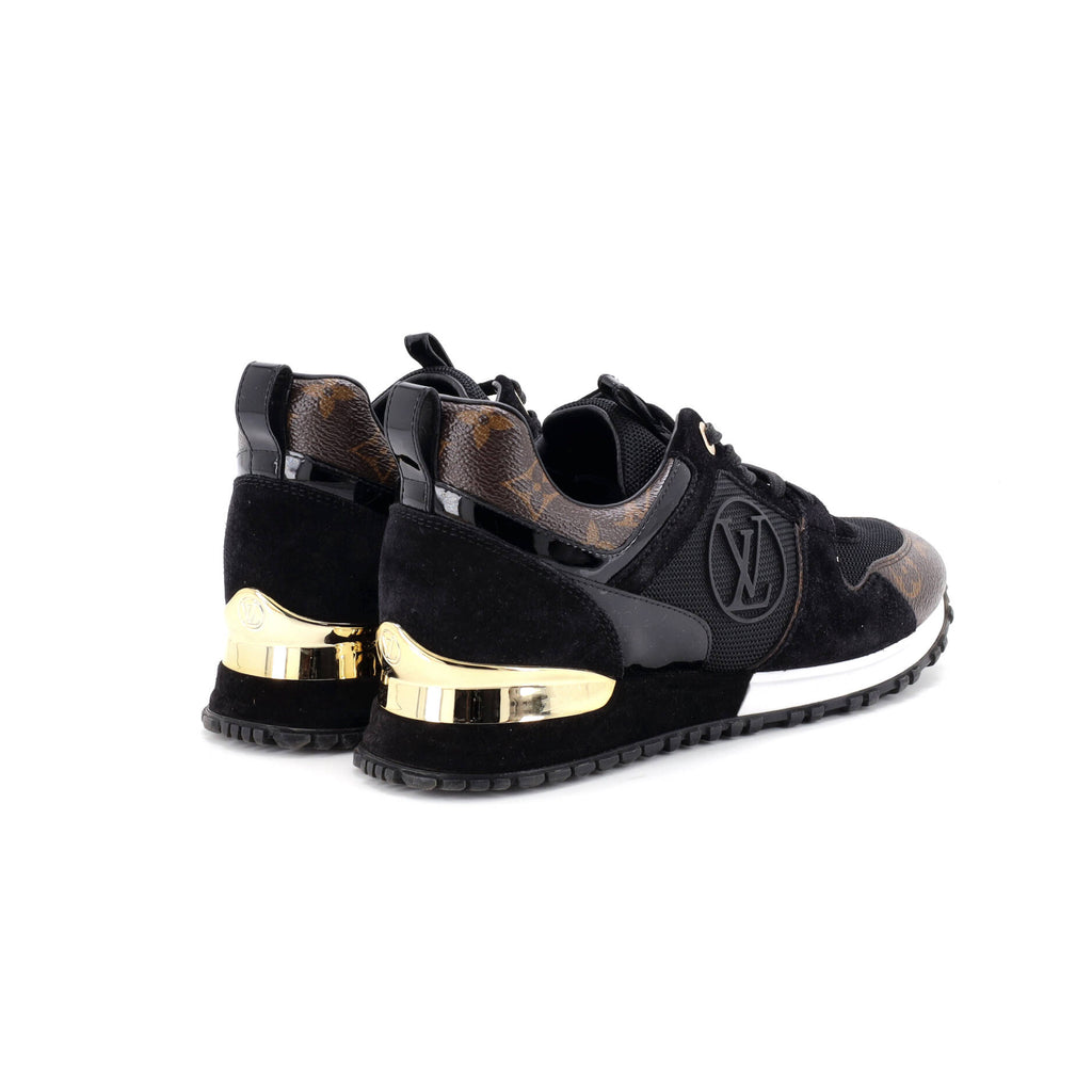 Women's Run Away Sneakers Mesh with Monogram Canvas and Suede