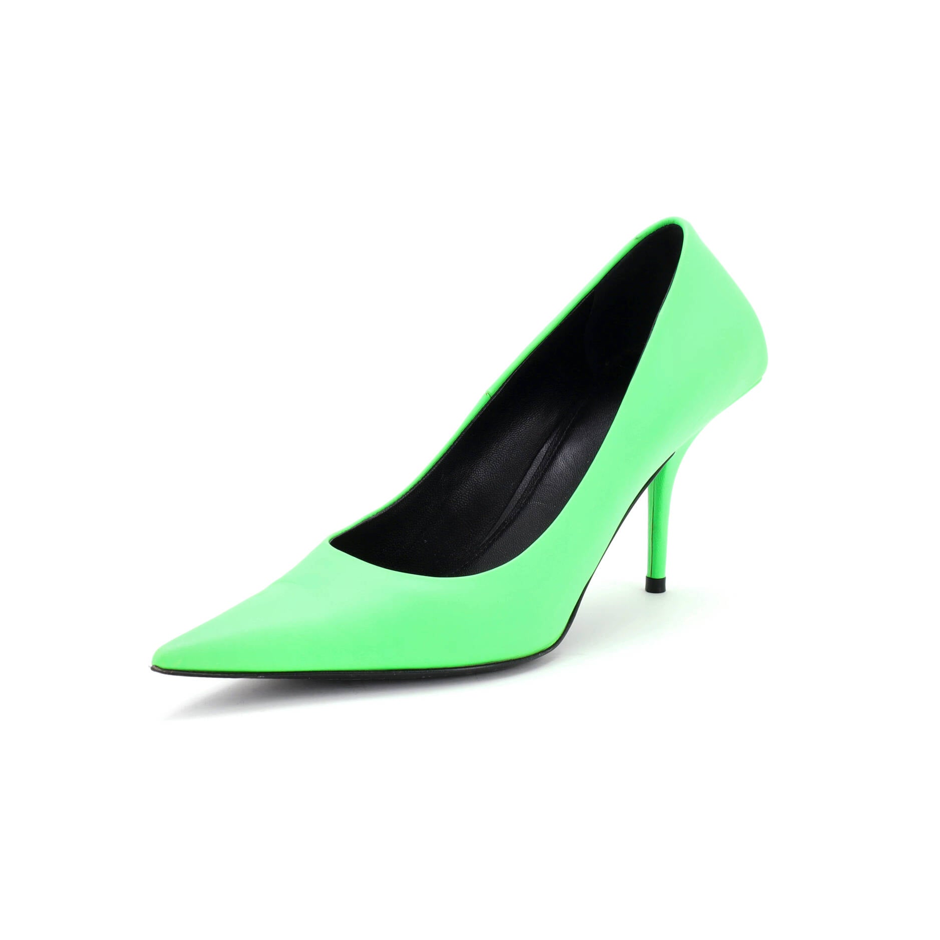 Women's Square Knife Pumps Leather