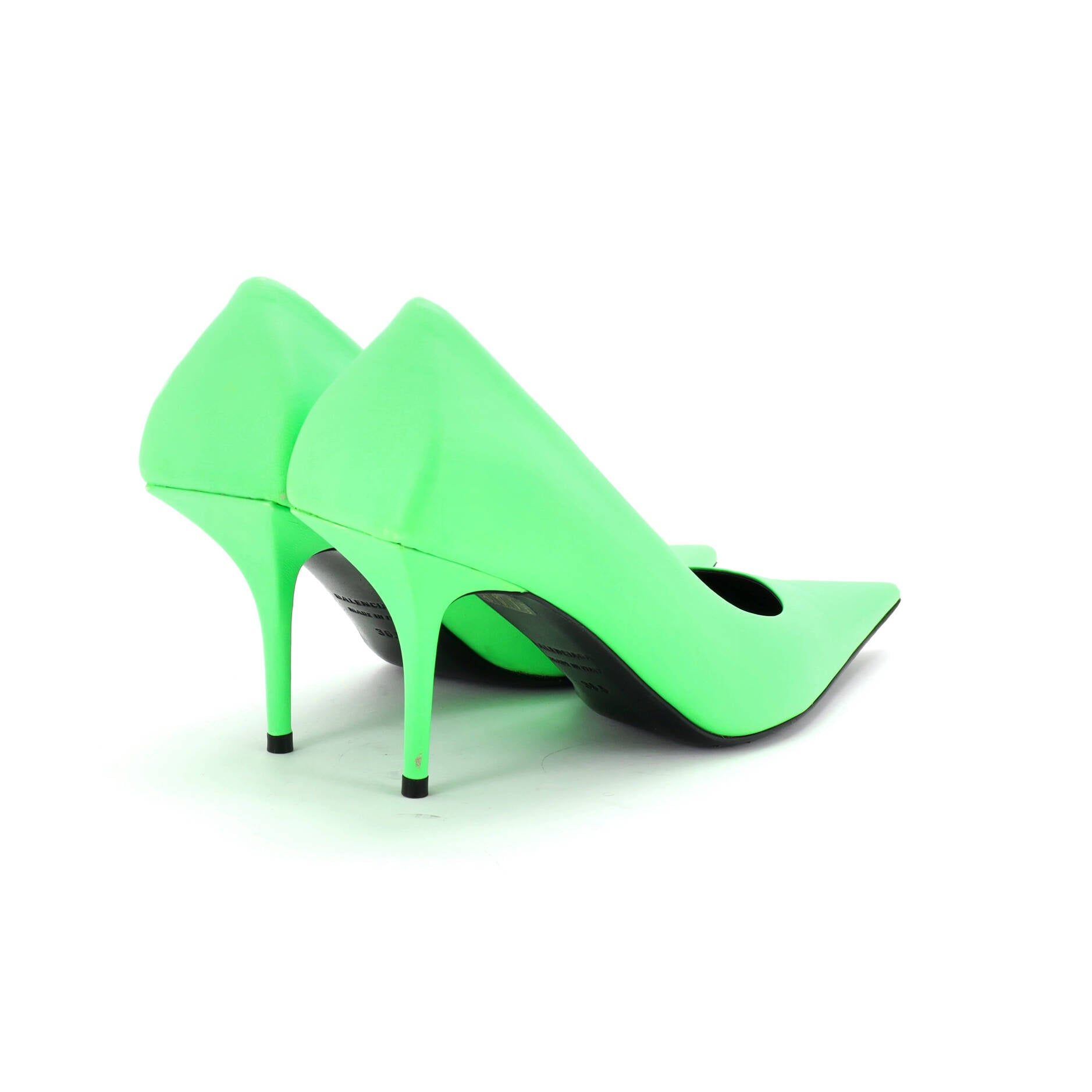 Women's Square Knife Pumps Leather