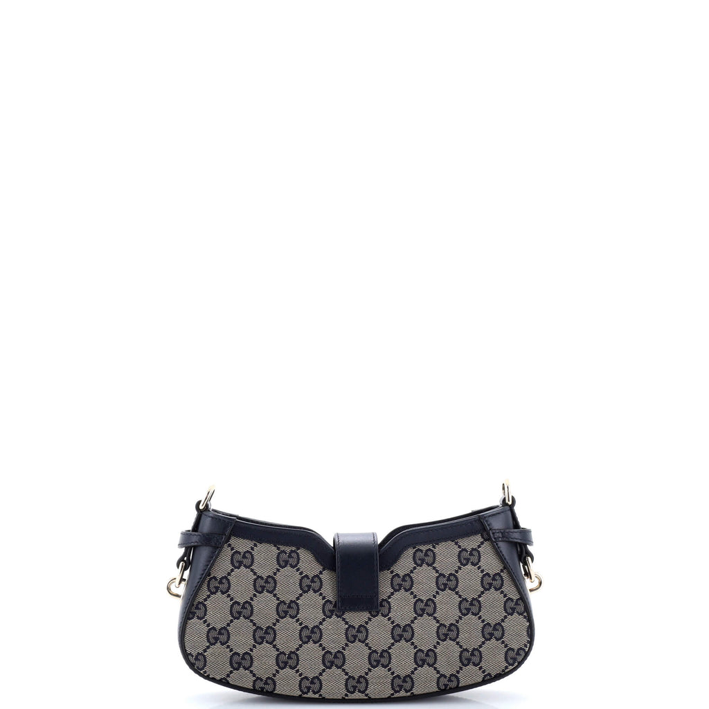 Moon Side Shoulder Bag GG Canvas Mini