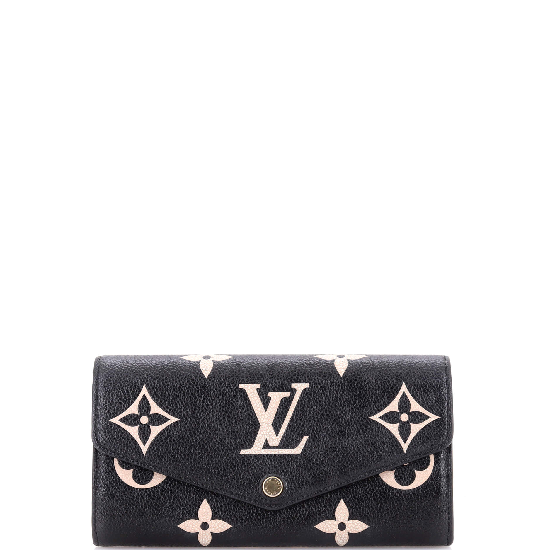 Sarah Wallet NM Bicolor Monogram Empreinte Giant