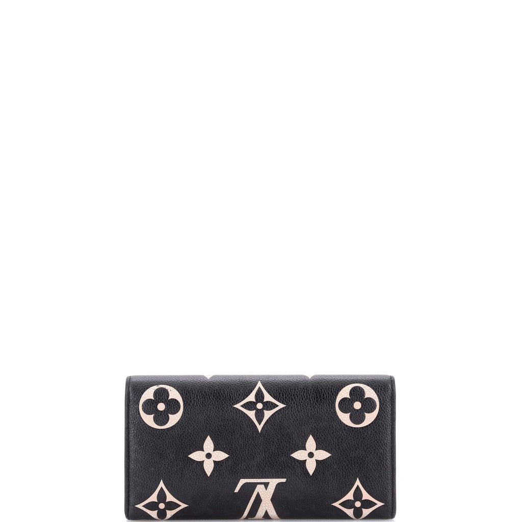 Sarah Wallet NM Bicolor Monogram Empreinte Giant