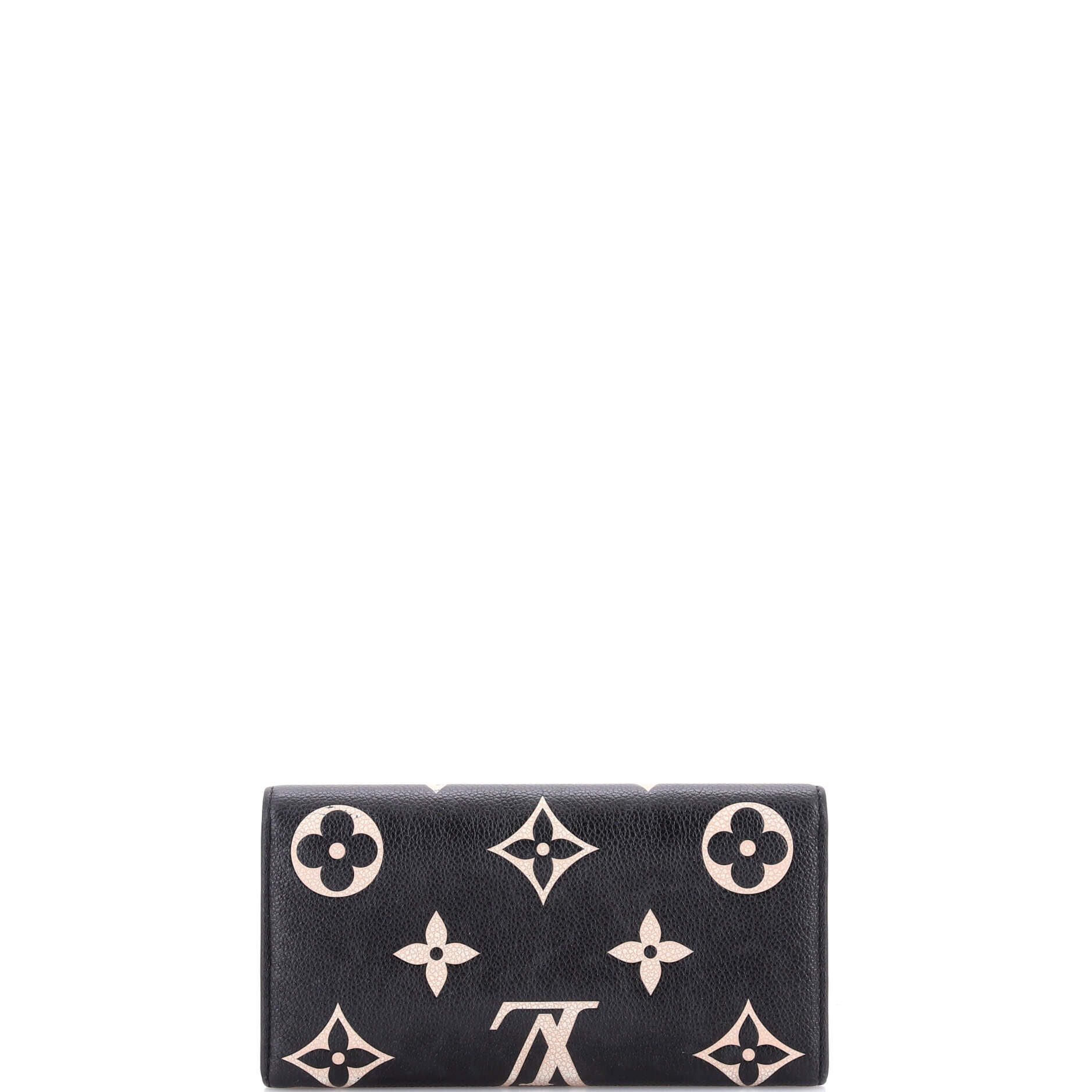 Sarah Wallet NM Bicolor Monogram Empreinte Giant