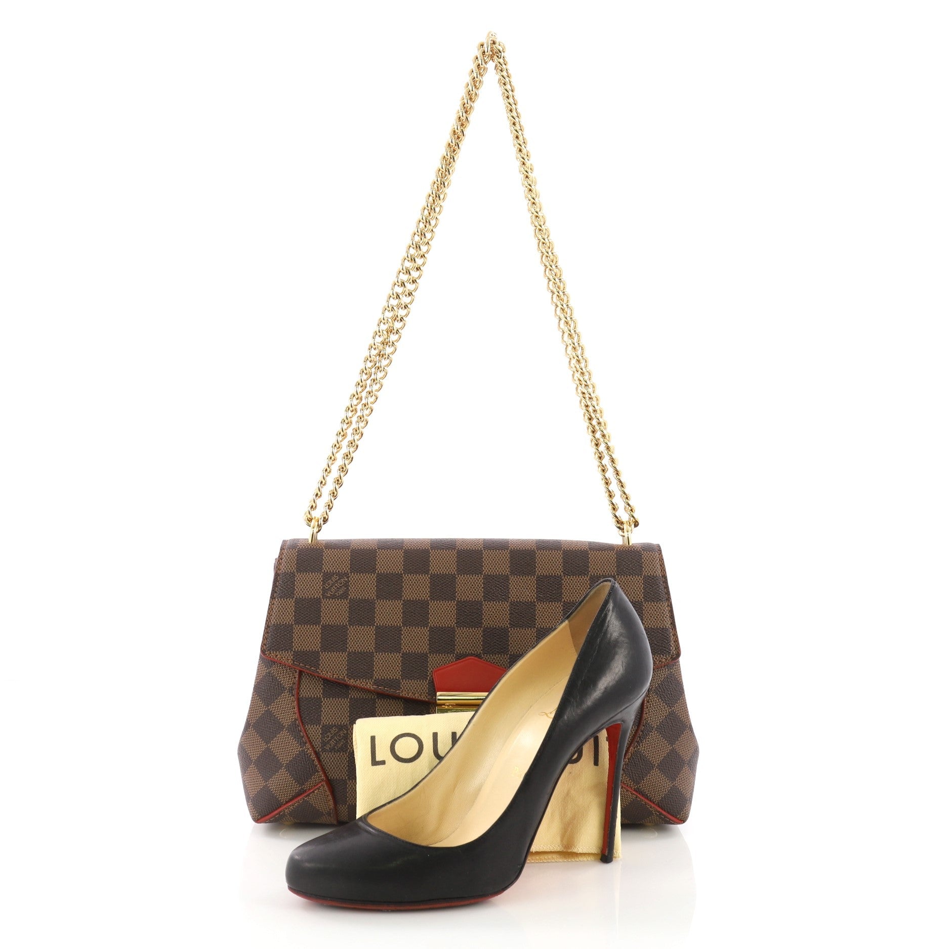 Caissa Clutch Damier