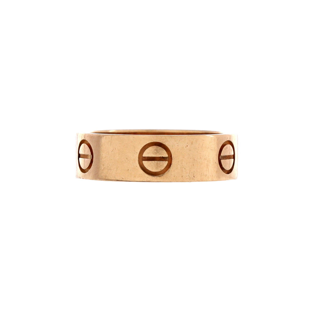 Love Band Ring 18K Yellow Gold