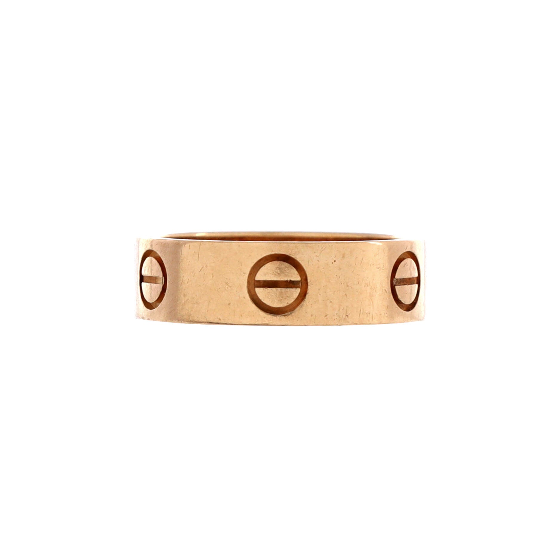 Love Band Ring 18K Yellow Gold