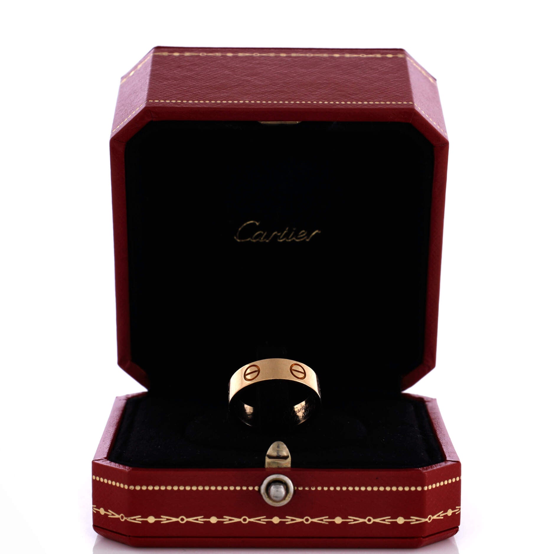 Love Band Ring 18K Yellow Gold
