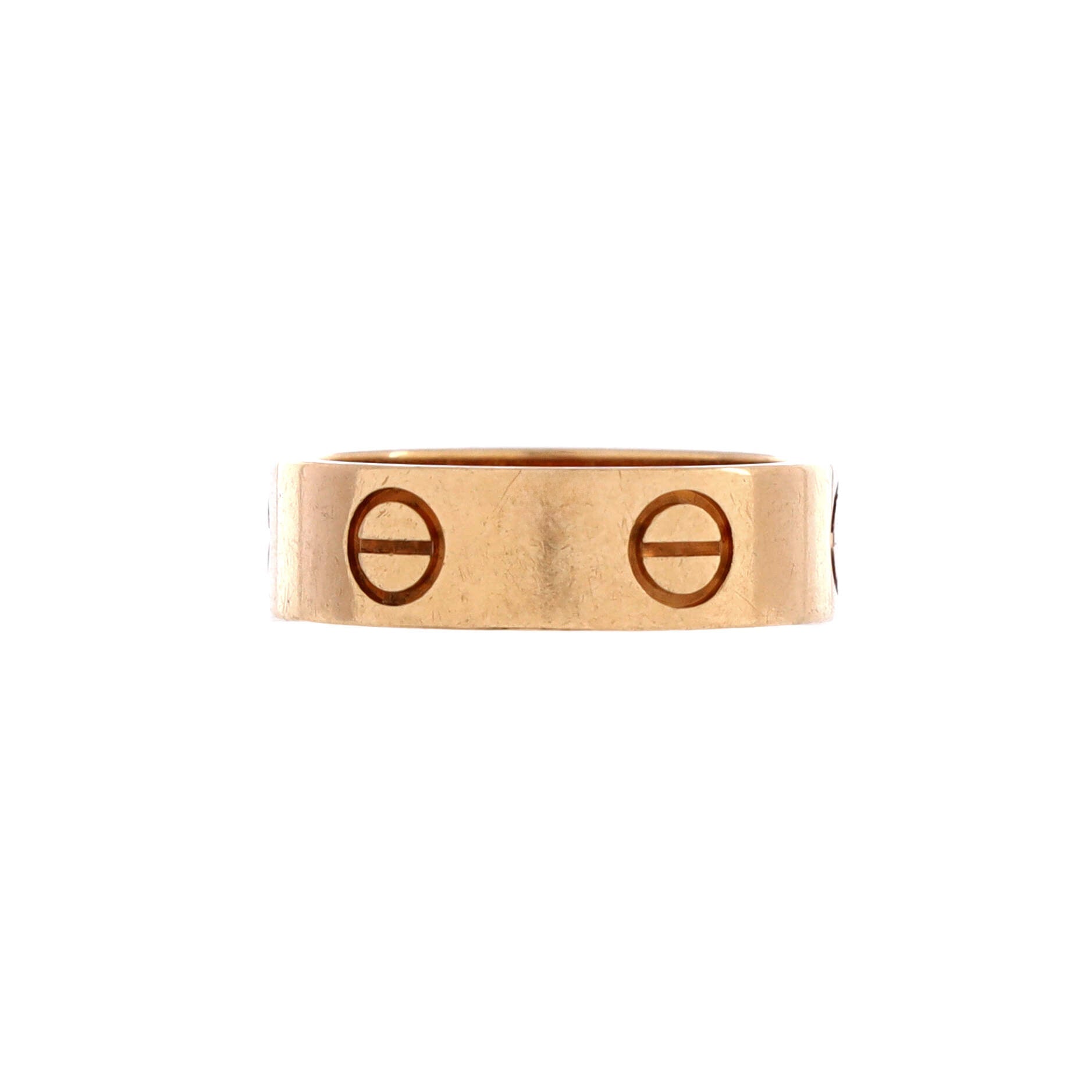 Love Band Ring 18K Yellow Gold